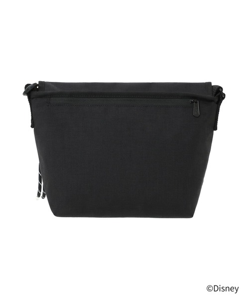 Manhattan Portage(マンハッタンポーテージ)の「NYLON MESSENGER BAG JR (SM) BACK POCKET W/ DIVIDER MAGNET / MICKEY / 26(メッセンジャーバッグ・レディース・ブラック・SMALL)」の6枚目の写真