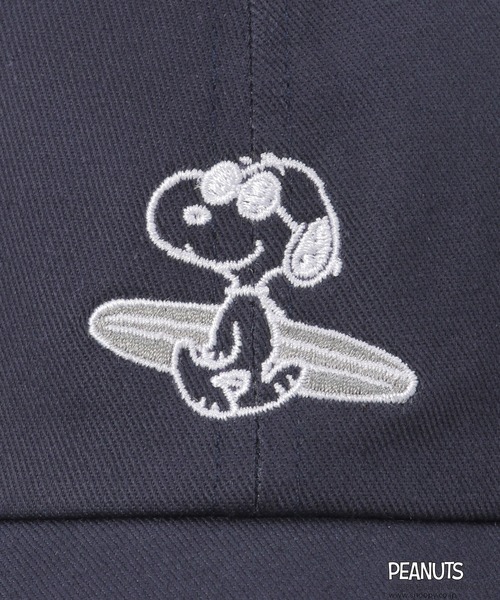 ikka(イッカ)の「PEANUTS ピーナッツ ツイル刺繍キャップ(キャップ・メンズ・ブラック/ベージュ/ネイビー・FREE)」の16枚目の写真
