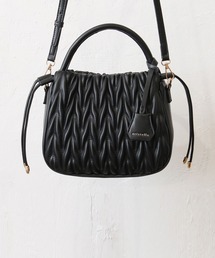 aristella / シュシュエンボス2wayドロストショルダー