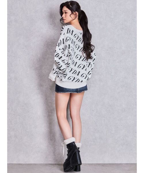 GYDA(ジェイダ)の「chainレースアップボアショートブーツ(ブーツ・レディース・ベージュ/ブラック・LARGE/MEDIUM/SMALL)」の14枚目の写真