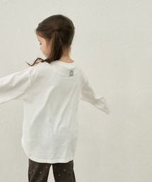 pairmanon（ペアマノン）の「【90-150cm】【吸水速乾・UV・遮熱】綿100% 着回し無地ロンT（Tシャツ/カットソー）」