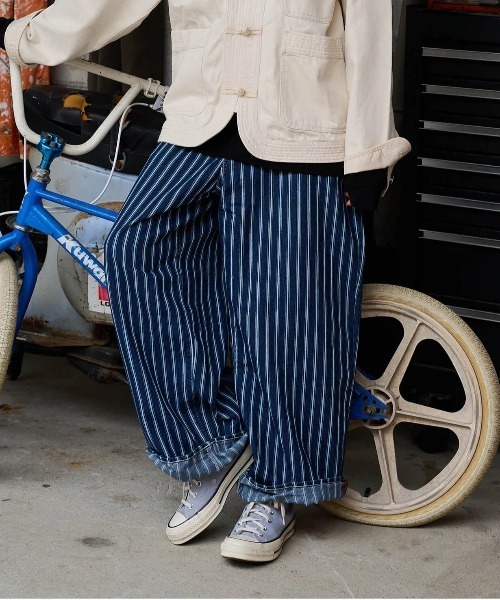 AOZORA(アオゾラ)の「AOZORA/アオゾラ デニム イージーワイドパンツ(その他パンツ・メンズ・その他2/その他1・LARGE/MEDIUM)」の1枚目の写真