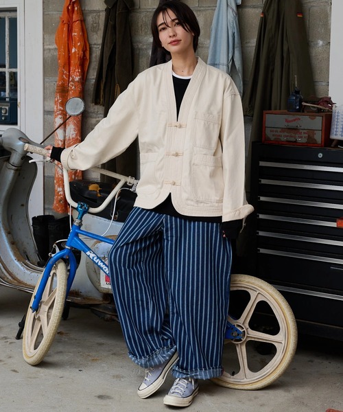 AOZORA(アオゾラ)の「AOZORA/アオゾラ デニム イージーワイドパンツ(その他パンツ・メンズ・その他2/その他1・LARGE/MEDIUM)」の19枚目の写真