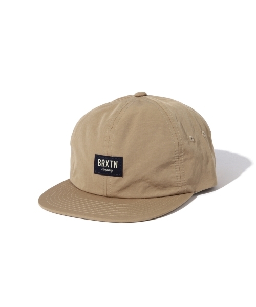 BRIXTON（ブリクストン）の「BRIXTON / HOOVER CAP（キャップ・レディース・ブラック/カーキ・ONE SIZE）」の4枚目の写真