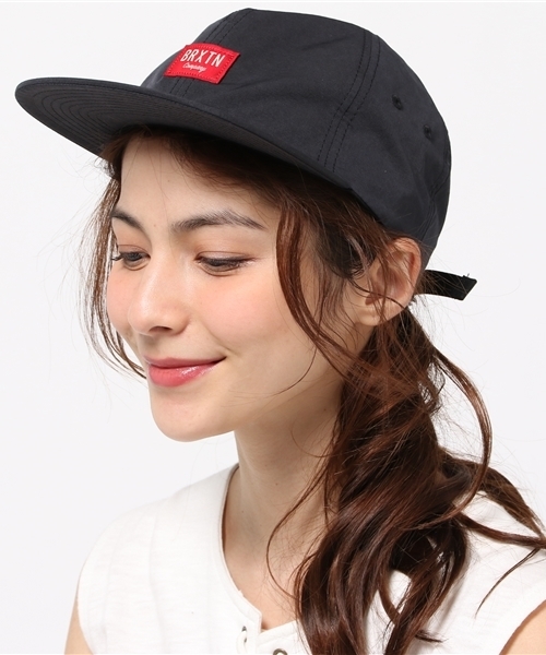 BRIXTON（ブリクストン）の「BRIXTON / HOOVER CAP（キャップ・レディース・ブラック/カーキ・ONE SIZE）」の3枚目の写真