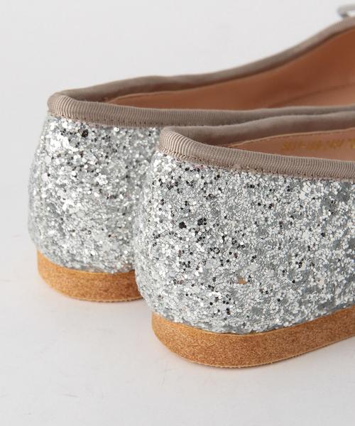 Another Edition（アナザーエディション）の「ポインテッドバレエシューズ/AEBFC ﾎﾟｲﾝﾃｯﾄﾞ ﾊﾞﾚｴ●（バレエシューズ・レディース・シルバー・SMALL/MEDIUM/LARGE）」の7枚目の写真