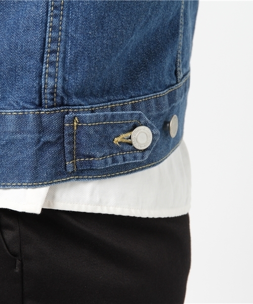 Honeys（ハニーズ）の「Ｇジャン（デニムジャケット・レディース・ブルー/ライトインディゴブルー・M/S/L）」の9枚目の写真