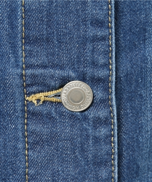 Honeys（ハニーズ）の「Ｇジャン（デニムジャケット・レディース・ブルー/ライトインディゴブルー・M/S/L）」の12枚目の写真