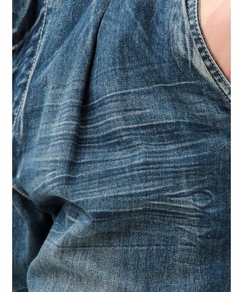 MK MICHEL KLEIN HOMME （エムケーミッシェルクランオム）の「デニムテーパードパンツ（デニムパンツ・メンズ・ブルー/ライトブルー・LARGE/X-LARGE/MEDIUM）」の9枚目の写真