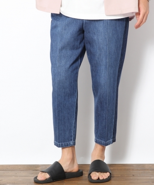RAGEBLUE（レイジブルー）の「ソフトデニムアンクルパンツ/764820（デニムパンツ・メンズ・ブルー/ライトブルー・MEDIUM/LARGE/SMALL）」の3枚目の写真
