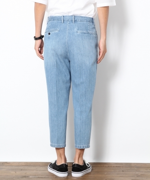 RAGEBLUE（レイジブルー）の「ソフトデニムアンクルパンツ/764820（デニムパンツ・メンズ・ブルー/ライトブルー・MEDIUM/LARGE/SMALL）」の5枚目の写真