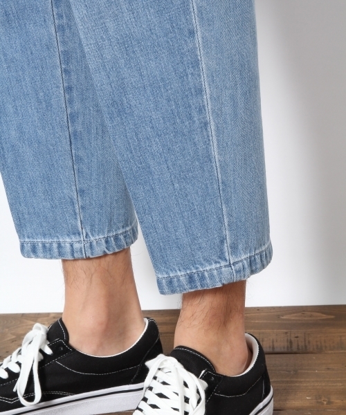 RAGEBLUE（レイジブルー）の「ソフトデニムアンクルパンツ/764820（デニムパンツ・メンズ・ブルー/ライトブルー・MEDIUM/LARGE/SMALL）」の8枚目の写真