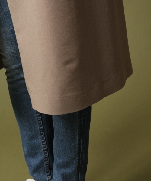 Andemiu（アンデミュウ）の「トロミトレンチコート768895（トレンチコート・レディース・ベージュ/ピンク/グレー・MEDIUM/SMALL）」の16枚目の写真