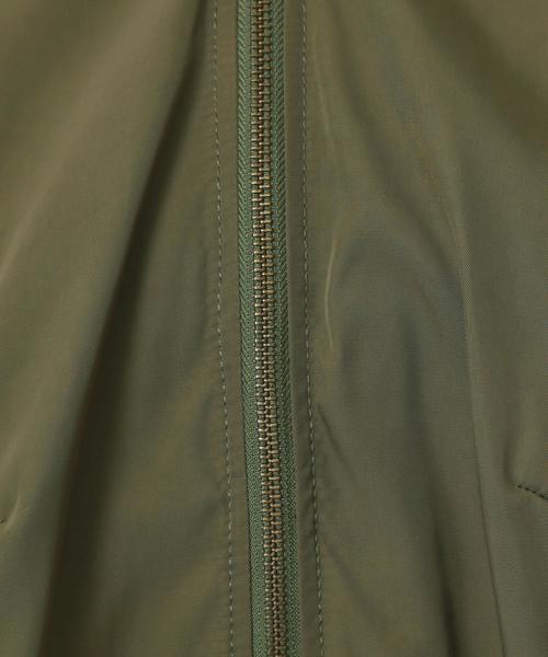 Another Edition（アナザーエディション）の「ショートMA-1（MA-1・レディース・ブラウン/ベージュ/オリーブ・MEDIUM/SMALL）」の18枚目の写真