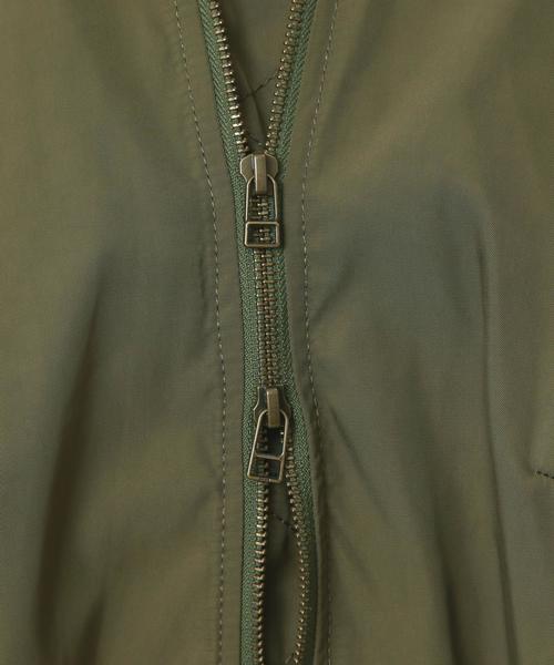 Another Edition（アナザーエディション）の「ショートMA-1（MA-1・レディース・ブラウン/ベージュ/オリーブ・MEDIUM/SMALL）」の19枚目の写真