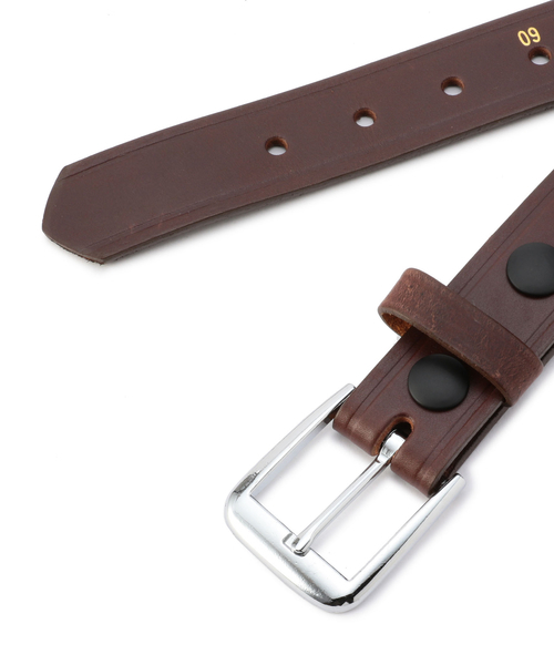 SHIPS JET BLUE（シップスジェットブルー）の「BOSTON LEATHER: SIZING ベルト（ベルト・メンズ・ブラック/ブラウン・ONE SIZE）」の5枚目の写真