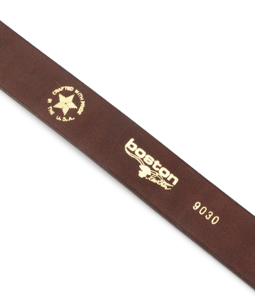 SHIPS JET BLUE（シップスジェットブルー）の「BOSTON LEATHER: SIZING ベルト（ベルト・メンズ・ブラック/ブラウン・ONE SIZE）」の3枚目の写真