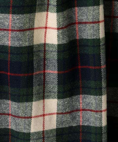 coen（コーエン）の「【手洗いできる】ウールリネン2WAYチェックシャツ