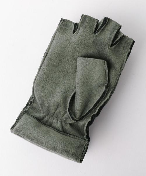 BEAUTY&YOUTH UNITED ARROWS（ビューティーアンドユースユナイテッドアローズ）の「BY ボンディング フィンガーレス グローブ ◆（手袋・メンズ・ブラック/グレー/ピンク・フリー）」の5枚目の写真