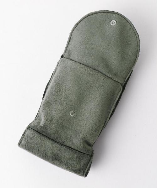 BEAUTY&YOUTH UNITED ARROWS（ビューティーアンドユースユナイテッドアローズ）の「BY ボンディング フィンガーレス グローブ ◆（手袋・メンズ・ブラック/グレー/ピンク・フリー）」の8枚目の写真