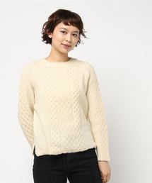 Lugnoncure | ケーブル柄プルオーバー(ニット/セーター)