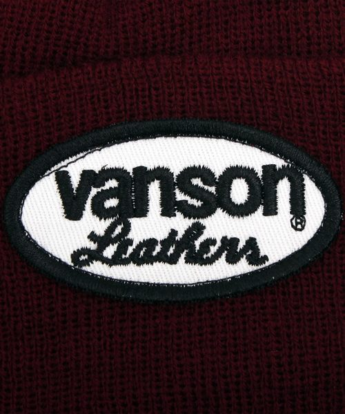 VANSON(ヴァンソン)の「VANSON バンソン ニット帽子 ニットキャップ(ニットキャップ/ビーニー・メンズ・ネイビー/グレー/ブラック×ホワイト/ワイン/ブラック×イエロー・FREE)」の21枚目の写真