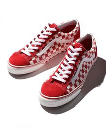 VANS | ＜VANS（バンズ）＞ STYLE36 CHEKER r/red/スタイル36 о(スニーカー)