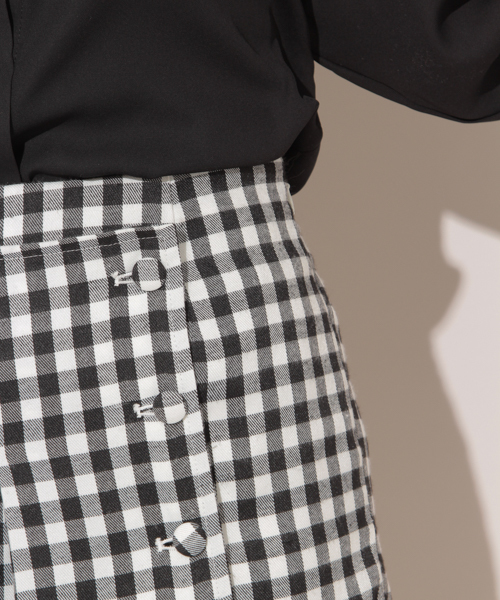 apres jour(アプレジュール)の「ギンガムラップショートパンツ【ZOZOTOWN限定アイテム】(その他パンツ・レディース・ブラック/グレー・フリー)」の13枚目の写真
