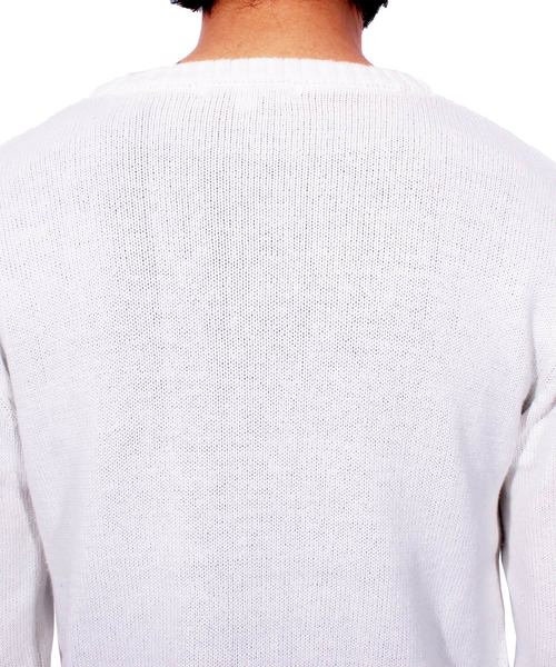 ８(eight)（エイト）の「SURF 星条旗 ロゴ ニットセーター（ニット/セーター・メンズ・ホワイト系その他/ブルー系その他/ホワイト系その他2/ブルー系その他2・MEDIUM/LARGE）」の16枚目の写真