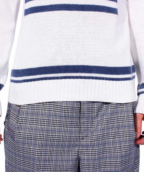 ８(eight)（エイト）の「SURF 星条旗 ロゴ ニットセーター（ニット/セーター・メンズ・ホワイト系その他/ブルー系その他/ホワイト系その他2/ブルー系その他2・MEDIUM/LARGE）」の17枚目の写真