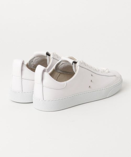 ALLSAINTS（オールセインツ）の「JAX | レザースニーカー（スニーカー・レディース・ホワイト・3/6/4/5）」の2枚目の写真