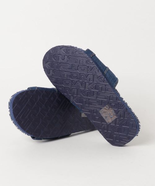 KUSTOM（カスタム）の「KUSTOM メンズ  KADILLAC DENIM サンダル/カスタム ビーチサンダル ビーサン（サンダル・メンズ・インディゴブルー/ライトブルー・26cm/27cm/28cm）」の3枚目の写真