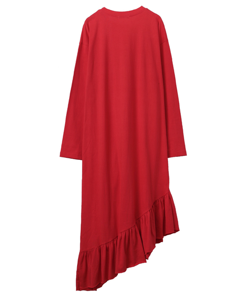 CLANE ASYMMETRY HEM デザインワンピース CLANE（クラネ）の「ASYMMETRY HEM OP（ワンピース）」 - WEAR