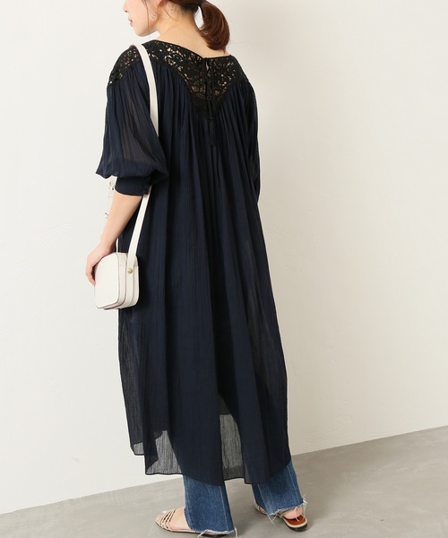 Iena イエナ の レースエンブロイダリーワンピース ワンピース Wear