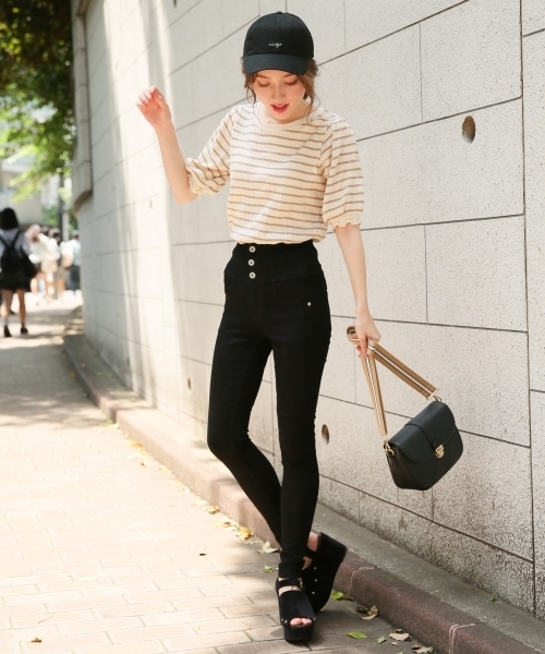 Heather(ヘザー)の「18AW/ヘザーISKOハイウエストスキニー(その他パンツ・レディース・ライトブルー/ブラック/ネイビー/ブラック系その他・SMALL/MEDIUM/X-SMALL/LARGE)」の8枚目の写真