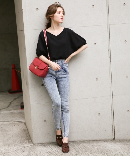 Heather(ヘザー)の「18AW/ヘザーISKOハイウエストスキニー(その他パンツ・レディース・ライトブルー/ブラック/ネイビー/ブラック系その他・SMALL/MEDIUM/X-SMALL/LARGE)」の9枚目の写真