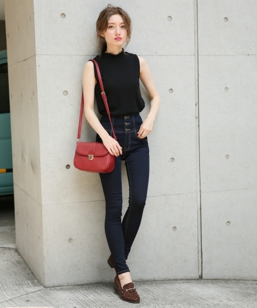 Heather(ヘザー)の「18AW/ヘザーISKOハイウエストスキニー(その他パンツ・レディース・ライトブルー/ブラック/ネイビー/ブラック系その他・SMALL/MEDIUM/X-SMALL/LARGE)」の10枚目の写真