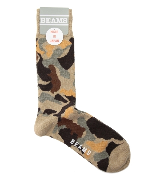 BEAMS（ビームス）の「BEAMS / カモフラージュ柄 クルー ソックス（ソックス/靴下・メンズ・その他1/その他2/その他3/その他4・ONE SIZE）」の21枚目の写真