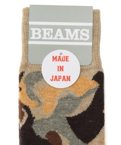 BEAMS（ビームス）の「BEAMS / カモフラージュ柄 クルー ソックス（ソックス/靴下・メンズ・その他1/その他2/その他3/その他4・ONE SIZE）」の16枚目の写真