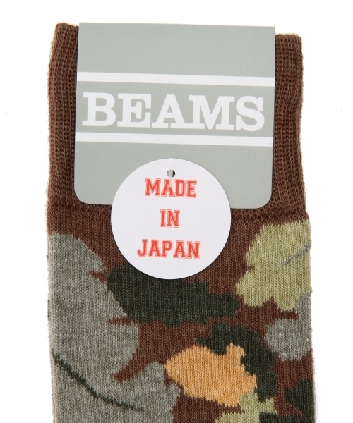 BEAMS（ビームス）の「BEAMS / カモフラージュ柄 クルー ソックス（ソックス/靴下・メンズ・その他1/その他2/その他3/その他4・ONE SIZE）」の19枚目の写真