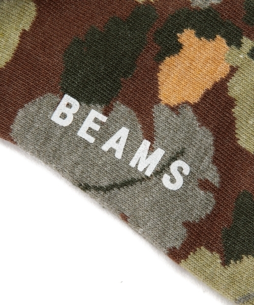 BEAMS（ビームス）の「BEAMS / カモフラージュ柄 クルー ソックス（ソックス/靴下・メンズ・その他1/その他2/その他3/その他4・ONE SIZE）」の9枚目の写真