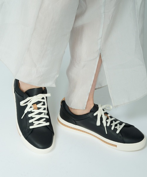 Clarks(クラークス)の「Un Maui Lace / アンマウイレース (ブラックレザー)(スニーカー・レディース・ブラック・4/6/4.5/5/5.5/3.5/3)」の14枚目の写真