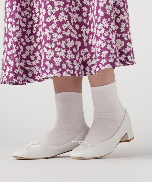 ZOZO（ゾゾ）の「クルー丈ソックス [WOMEN]（ソックス/靴下・レディース・ブラック/ホワイト/杢グレー・マルチサイズ）」の4枚目の写真