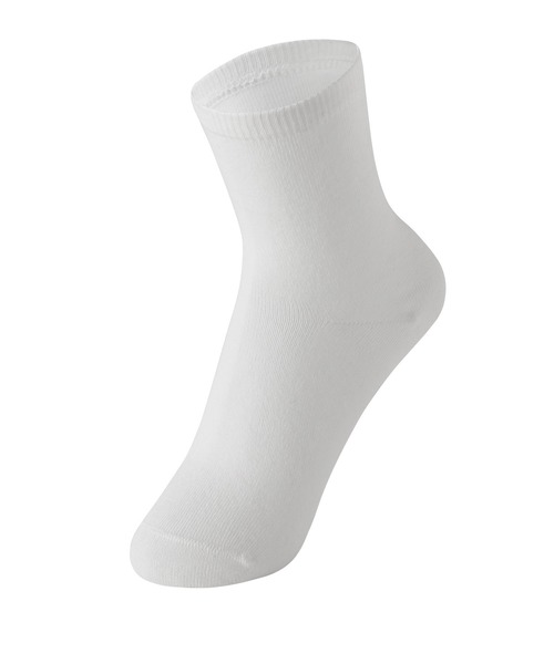 ZOZO（ゾゾ）の「クルー丈ソックス [WOMEN]（ソックス/靴下・レディース・ブラック/ホワイト/杢グレー・マルチサイズ）」の5枚目の写真