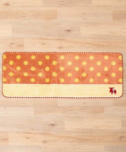 Moz モズ 水玉キッチンマット 45x1cm ラグ マット Moz モズ のファッション通販 Zozotown