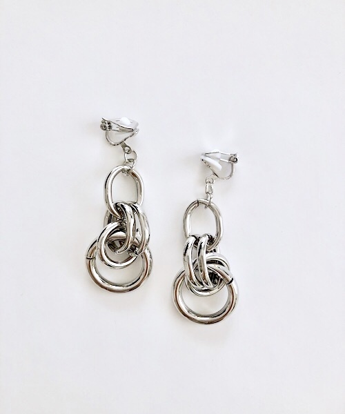 TIMELESS&THREE（タイムレスアンドスリー）の「メタルデザインイヤリング（イヤリング・レディース・A/B/C/D/E/F/G/H/I/J/K/L/M/N/O/P/Q/R/S/T/U/V/W/X/Y/Z・FREE）」の15枚目の写真