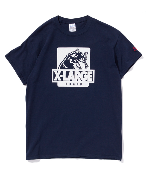 XLARGE（エクストララージ）の「S/S TEE WOLF OG（Tシャツ/カットソー・メンズ・ホワイト/アッシュグレー/ネイビー/ブラック・SMALL/LARGE/MEDIUM/X-LARGE）」の4枚目の写真