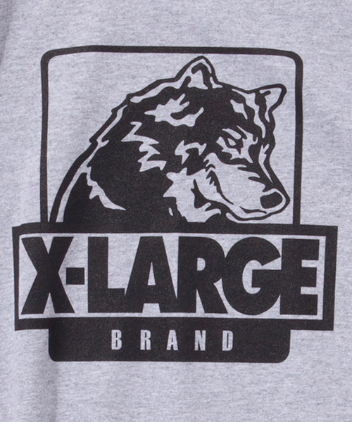 XLARGE（エクストララージ）の「S/S TEE WOLF OG（Tシャツ/カットソー・メンズ・ホワイト/アッシュグレー/ネイビー/ブラック・SMALL/LARGE/MEDIUM/X-LARGE）」の9枚目の写真