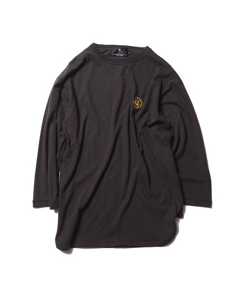 VIRGOwearworks(ヴァルゴウェアワークス)の「CIRCLE HAPPY EMB 3/4(Tシャツ/カットソー・メンズ・インディゴブルー/ホワイト/ブラック・4/2/3)」の14枚目の写真