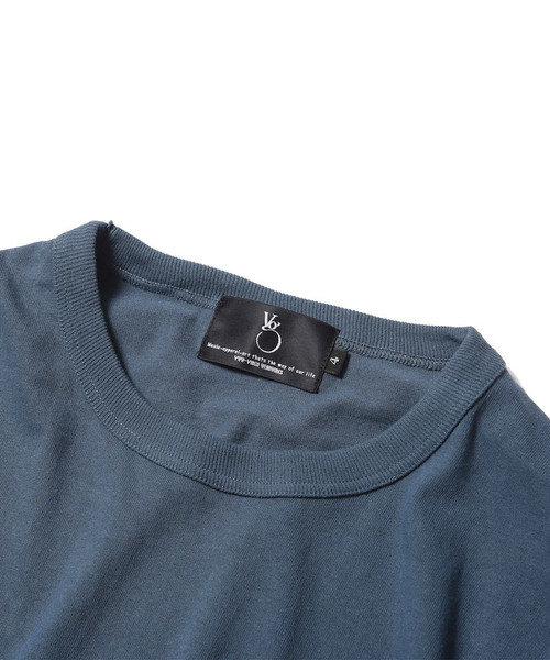 VIRGOwearworks(ヴァルゴウェアワークス)の「CIRCLE HAPPY EMB 3/4(Tシャツ/カットソー・メンズ・インディゴブルー/ホワイト/ブラック・4/2/3)」の16枚目の写真
